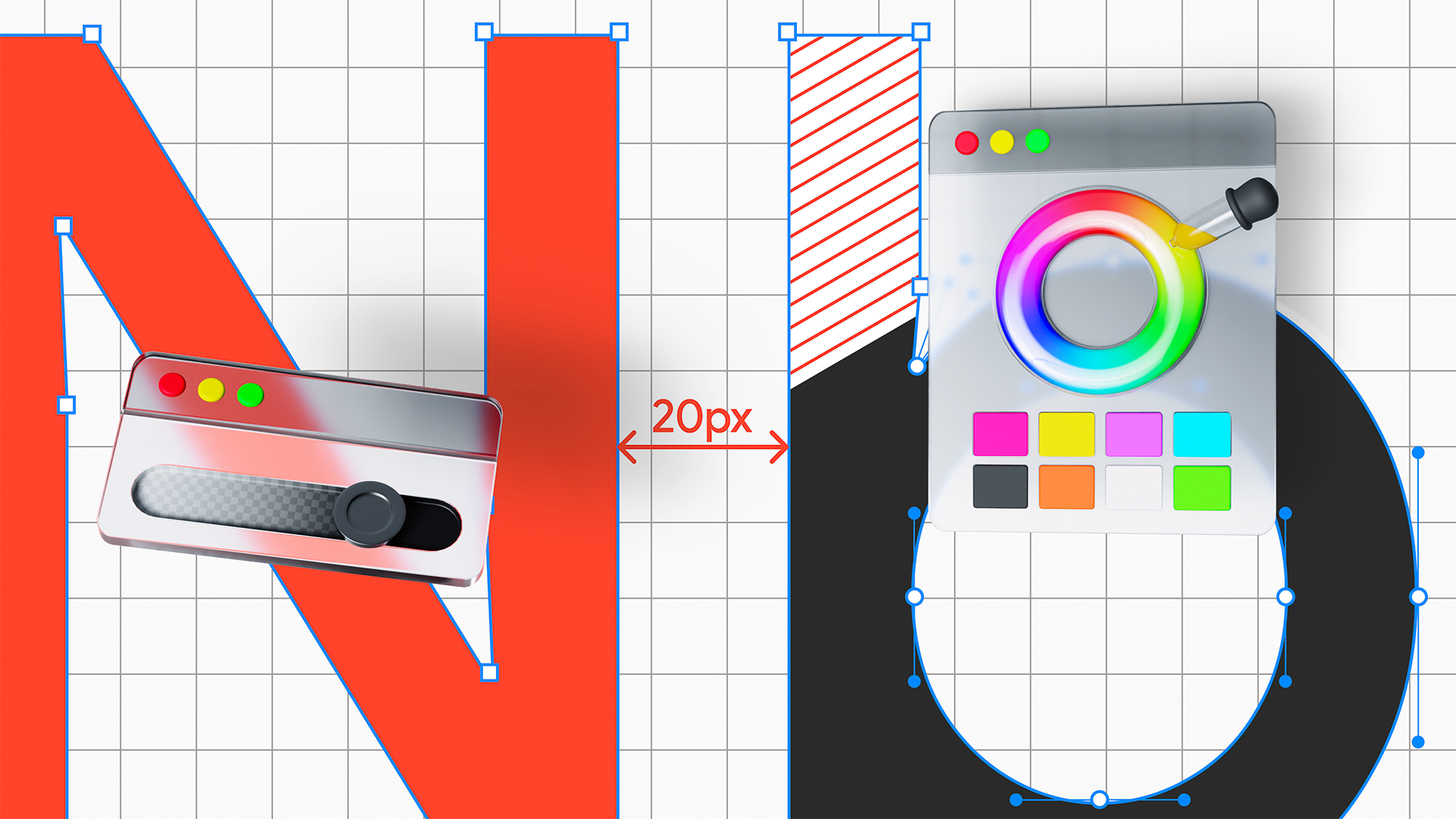 Brand identity visual system