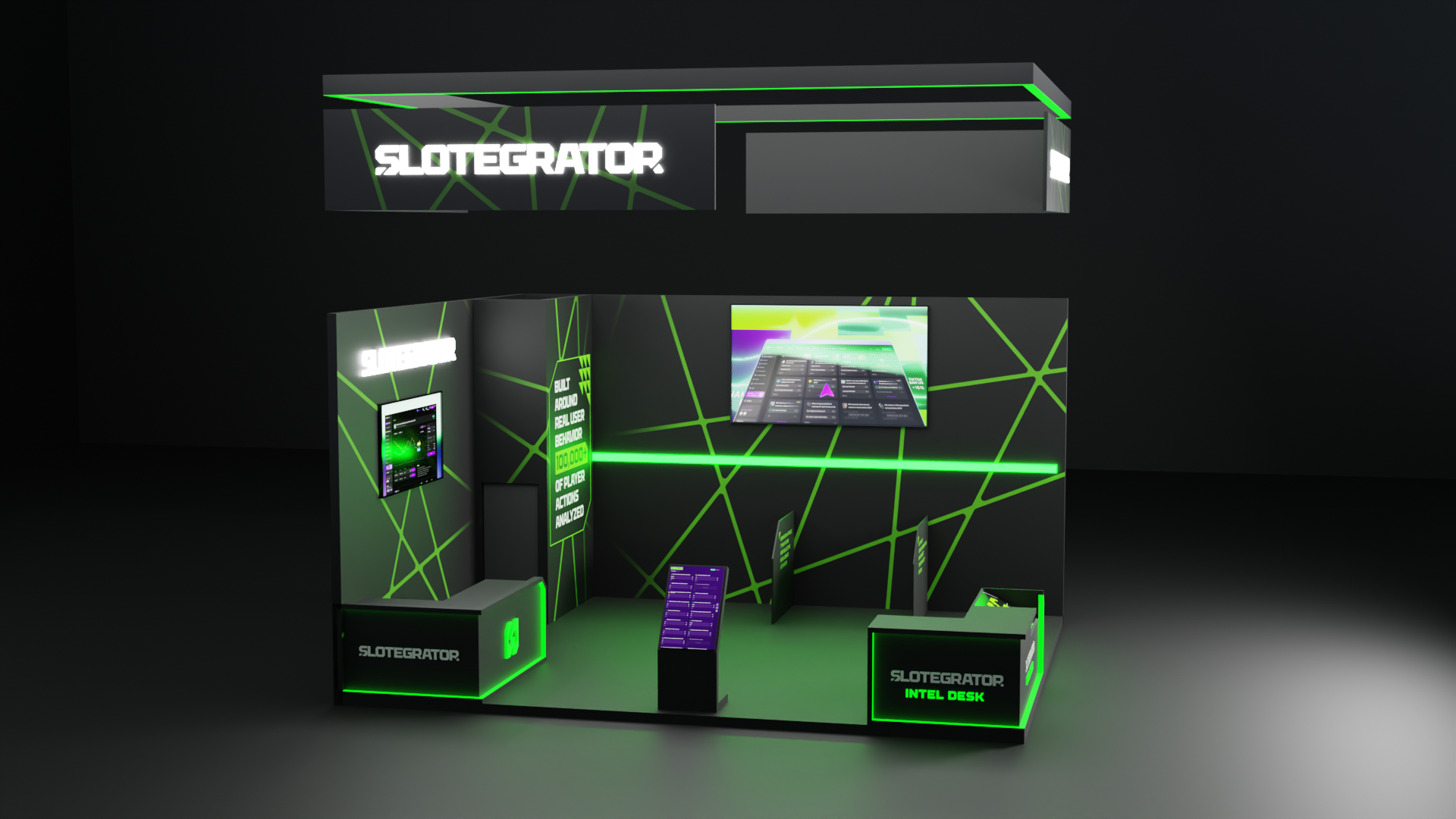 IGB Live booth visualization render 3