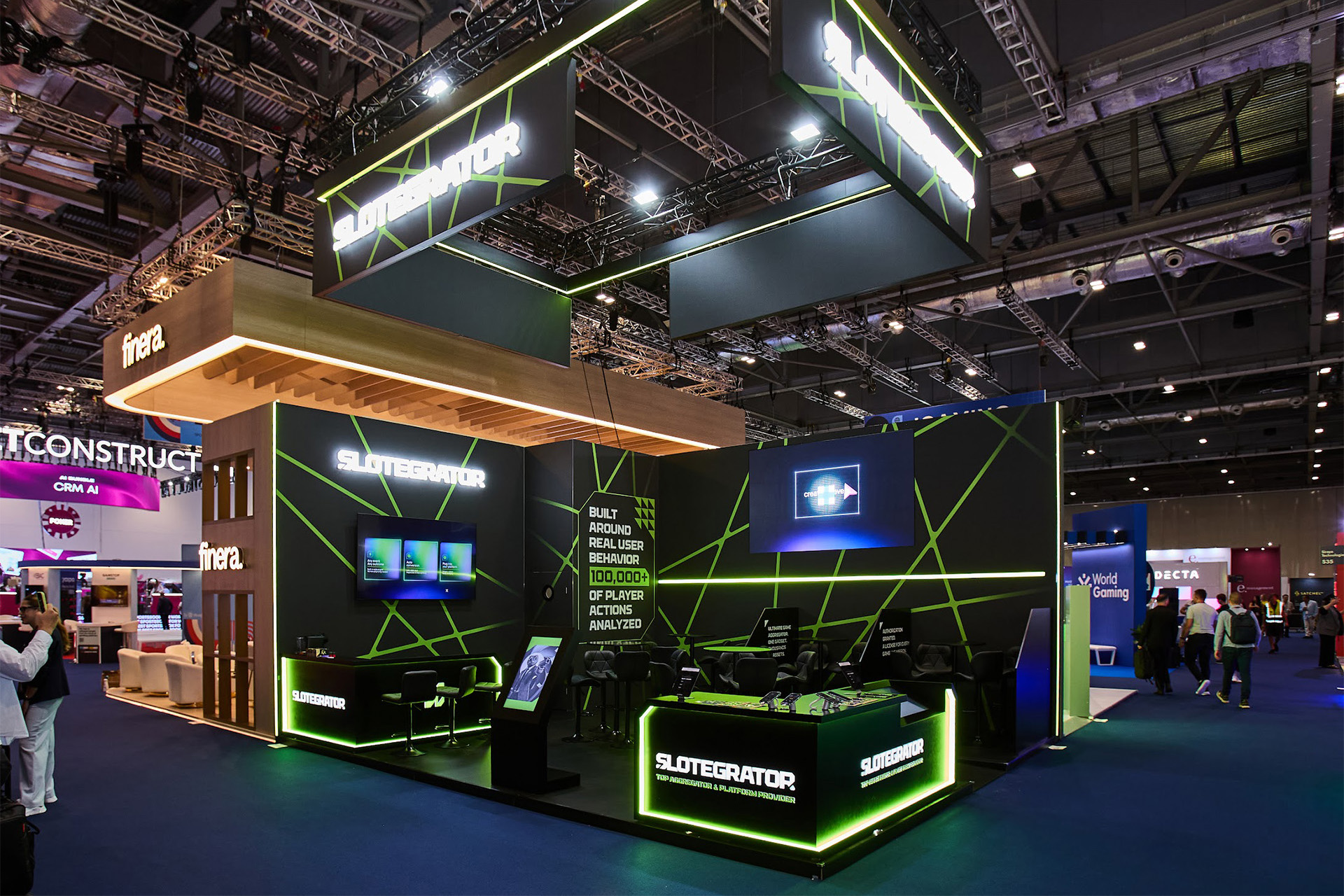 Completed IGB Live booth view 1