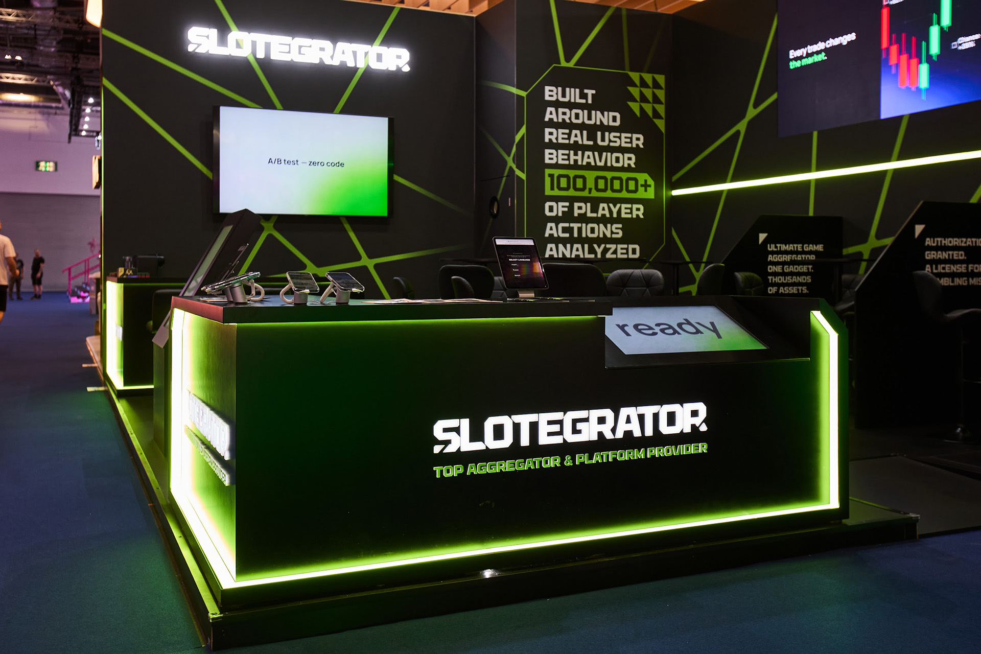 Completed IGB Live booth view 2